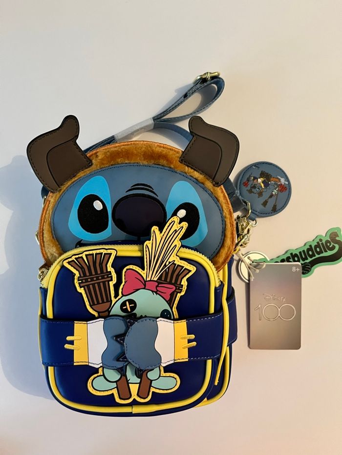 Sacoche avec porte-monnaie Stitch édition la bête Loungefly