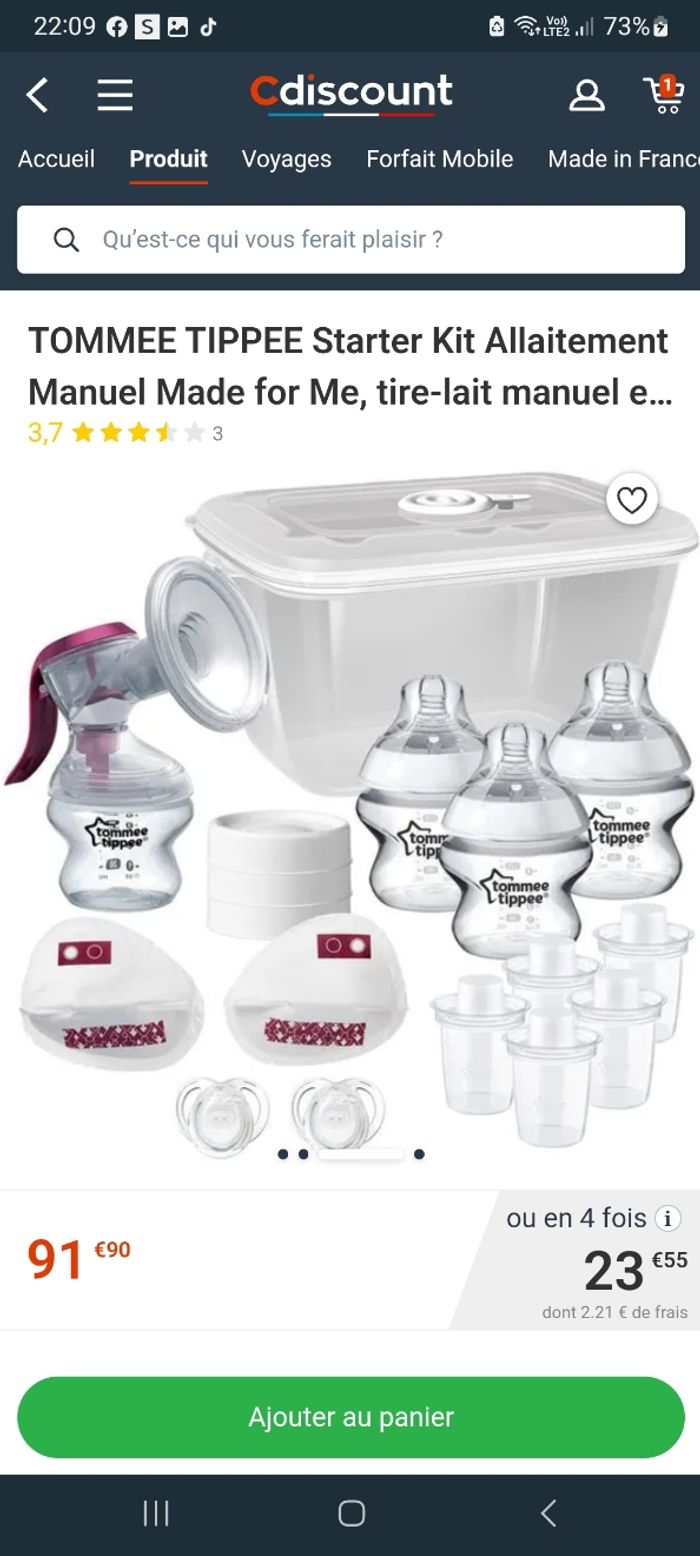 Tire lait manuelle - photo numéro 2