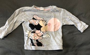 Sweat Minnie H&M taille 74 cm