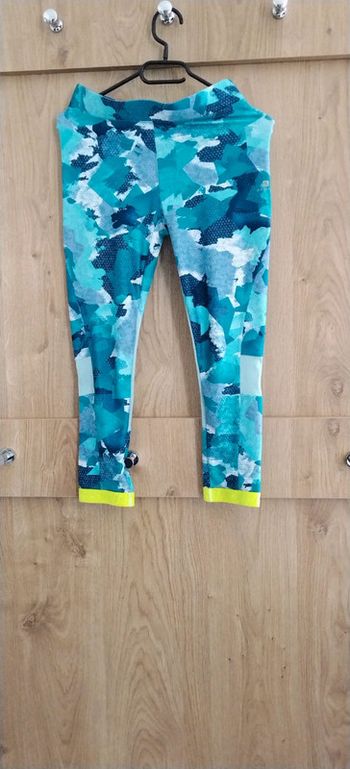 Legging court bleu Decathlon TS
