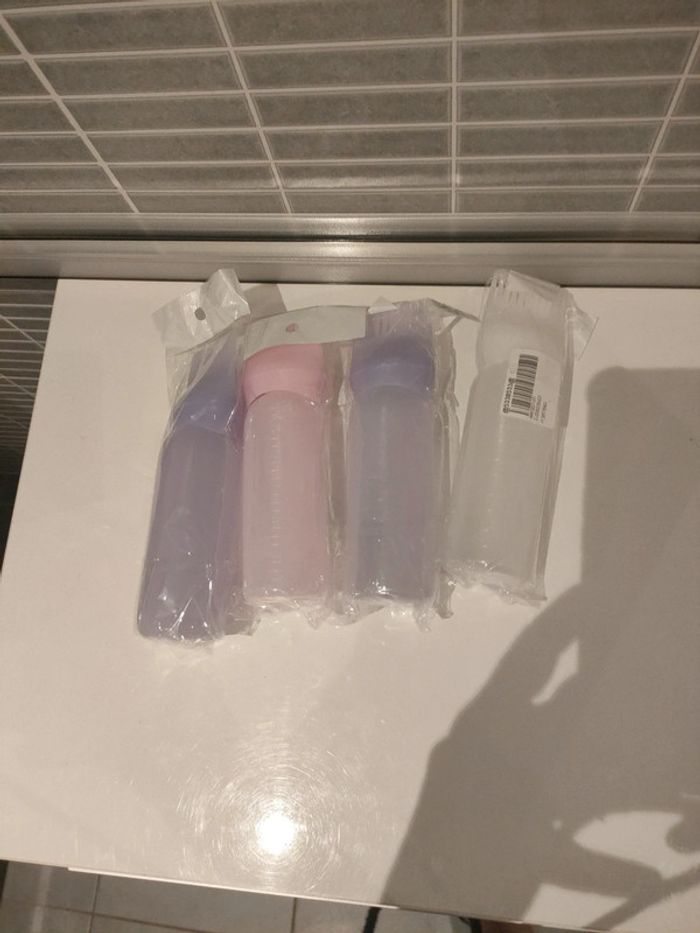 4 bouteilles / flacon doseur peigne pour coloration - photo numéro 2