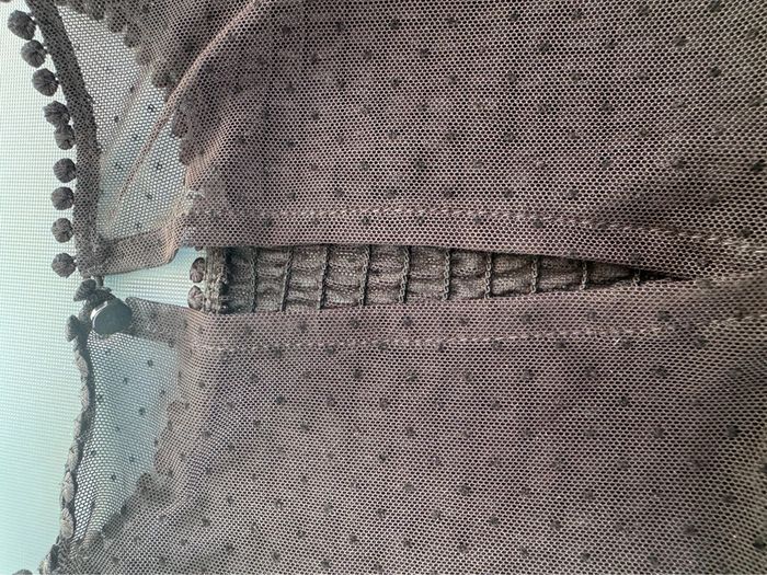Blouse femme en voile petit pois - photo numéro 2