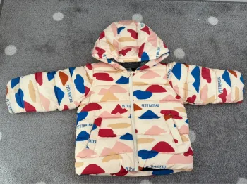 Petit Bateau - Doudoune Beige & Couleurs Taille 24 mois/86 cm