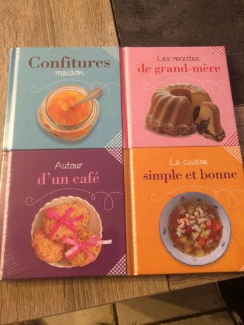 Minis livres de cuisine x4 fait maison