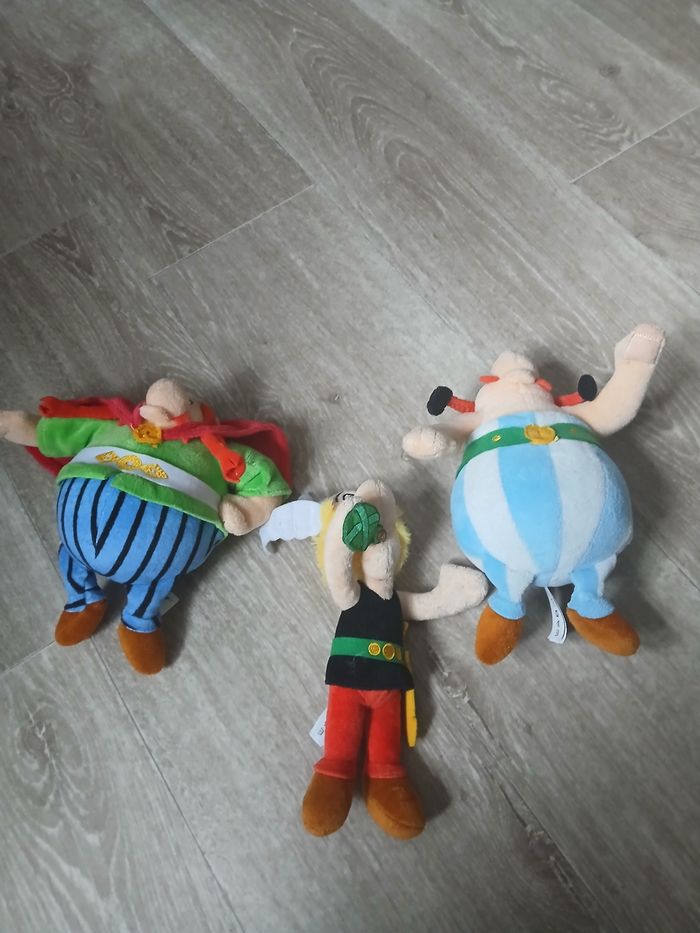 Lot de  3 peluches Asterix et Obélix - photo numéro 5