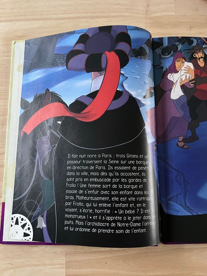 Livre Disney Audiocontes Magiques n°30 – Le Bossu de Notre-Dame – Bon État (Sans Figurines) - photo numéro 3