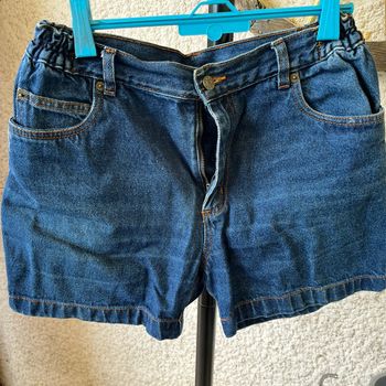 Short femme en jean