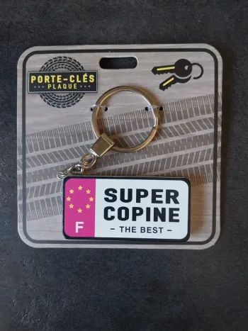 Porte-clefs Super Copine