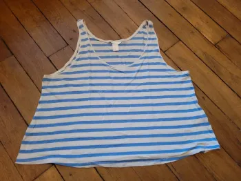 Débardeur large à rayures - H&M