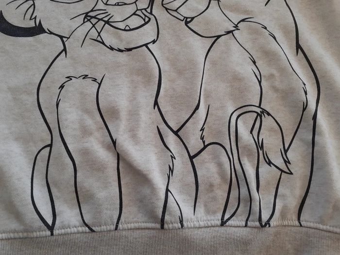 Sweat le roi lion  taille 2XS - photo numéro 7