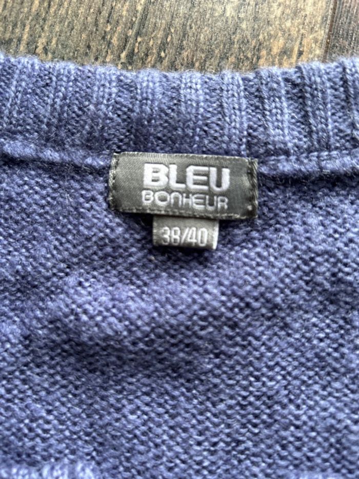 Pull long tout doux violine - photo numéro 2