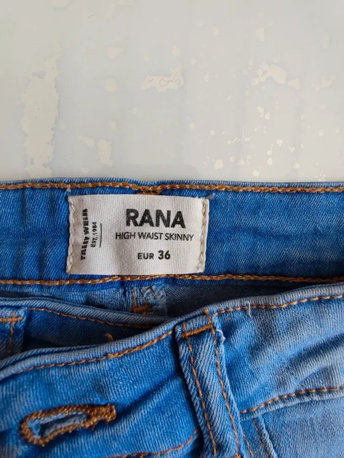 Lot de 3 pantalons denim 36 - photo numéro 9