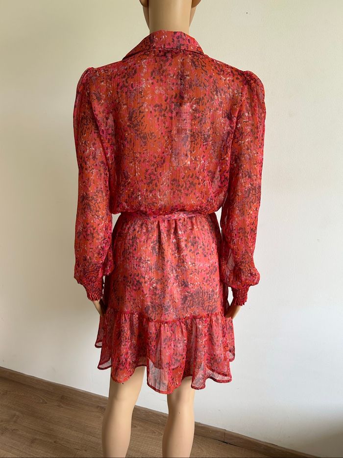 Robe imprimée neuve à manches longues Morgan taille 42 - photo numéro 5