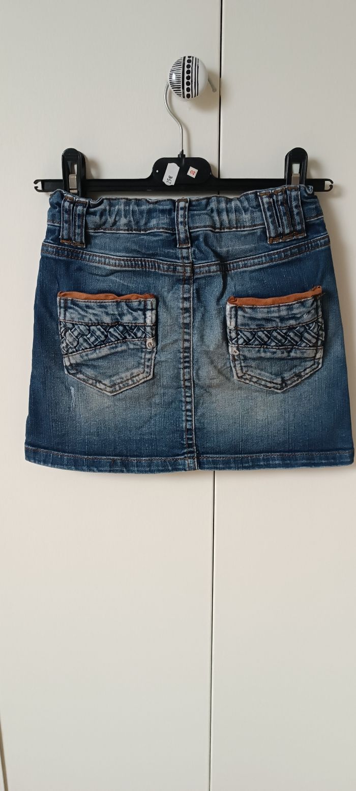 Jupe en jean, fillette. - photo numéro 3