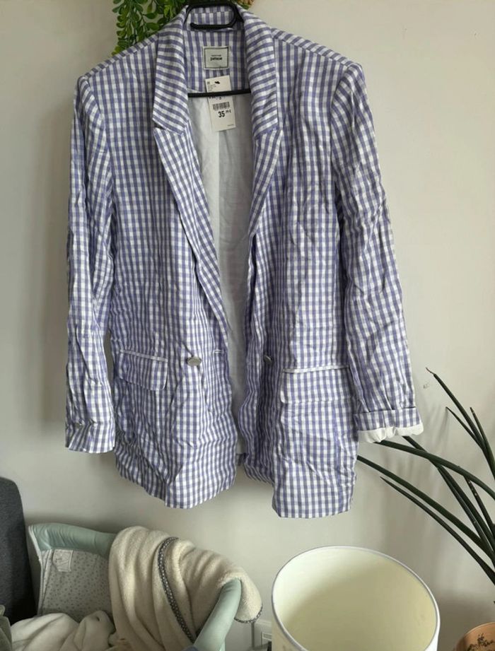 Ensemble blazer et short vichy Lila - photo numéro 3