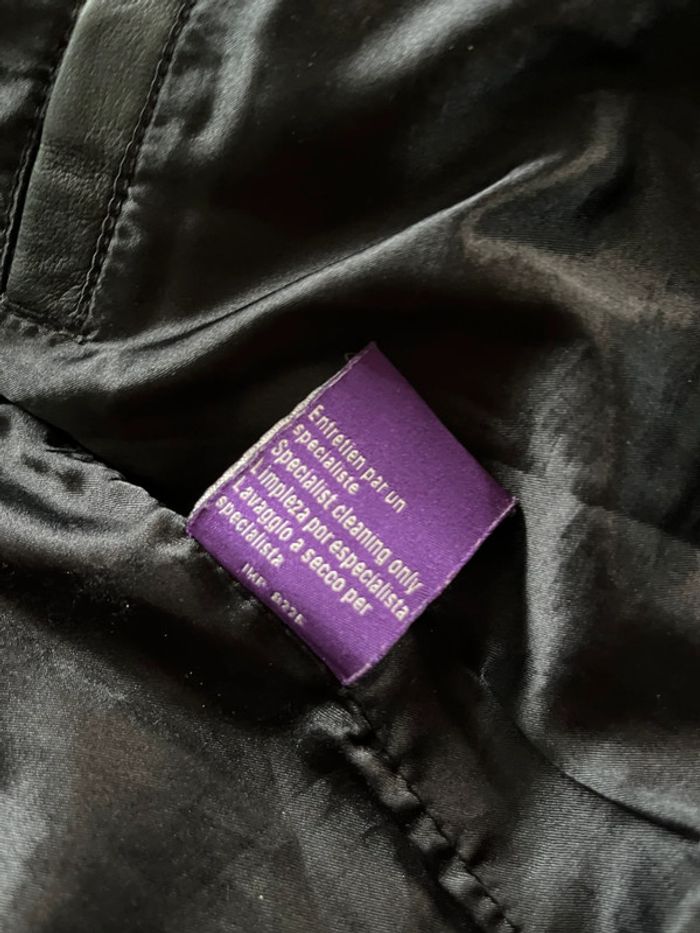 Doudoune manteau en cuir agneau Serge Pariente - photo numéro 7