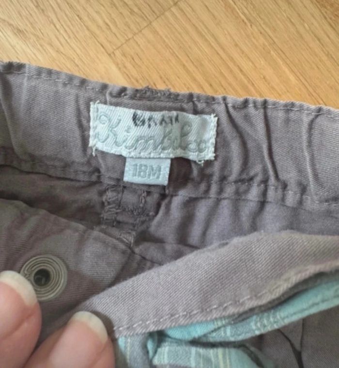 Short mauve fille 18 mois Kimbaloo - photo numéro 2