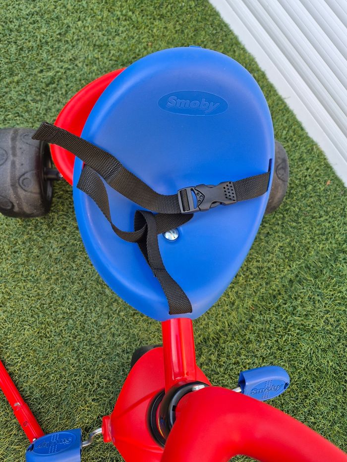 Tricycle vélo bébé enfant évolutif be fun spidey spiderman smoby - photo numéro 3