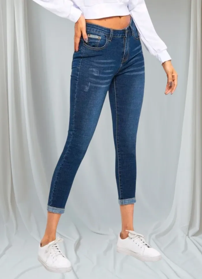 Jeans skinny délavé taille 36 - photo numéro 2