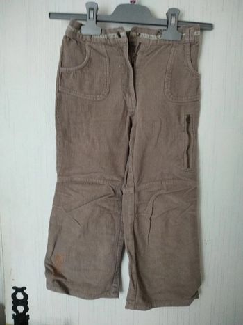 pantalon marron clair Tout simplement 5 ans