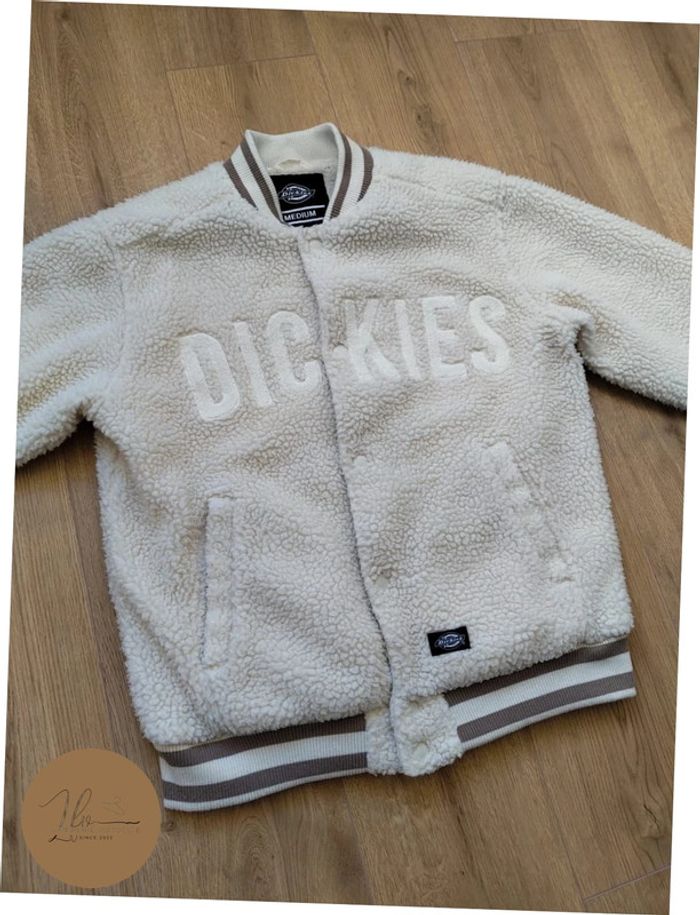 Veste Moumoute Dickies Blanche Taille M - photo numéro 7