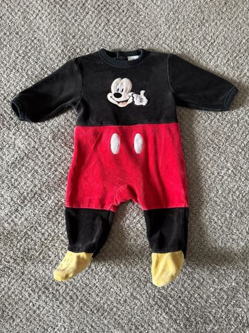 Pyjamas Mickey une pièce (3mois)