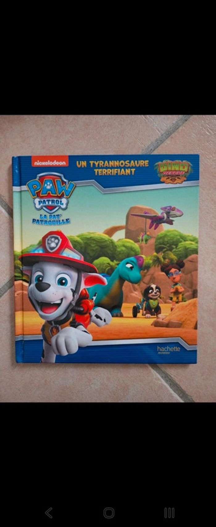 Livre pat patrouille dinosaure