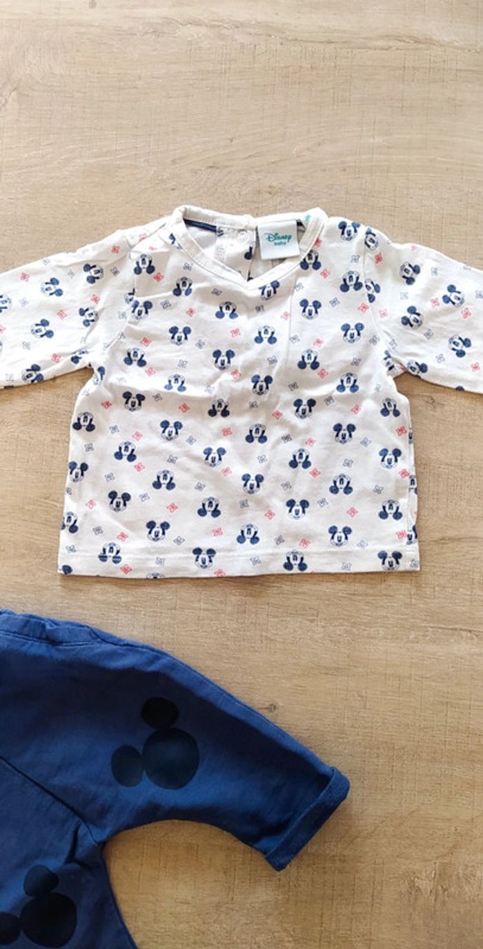 Ensemble Mickey 3 mois - photo numéro 2