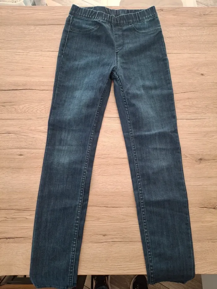 Jean jegging et tea shirt 10 ans - photo numéro 6