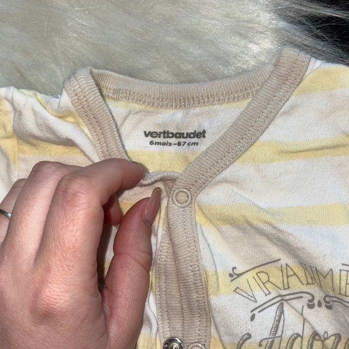 Combinaison short taille 6 mois - photo numéro 3