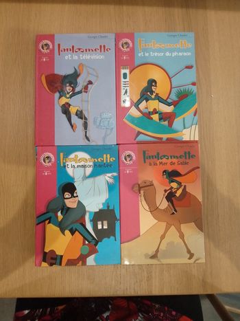 Livre enfant - Lot de 4 livres - Fantômette