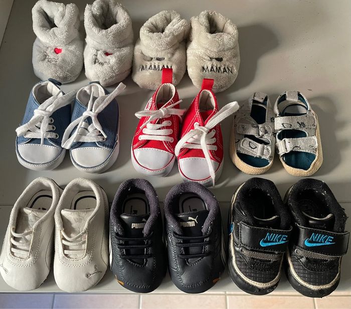 Lot chaussure bébé - photo numéro 2