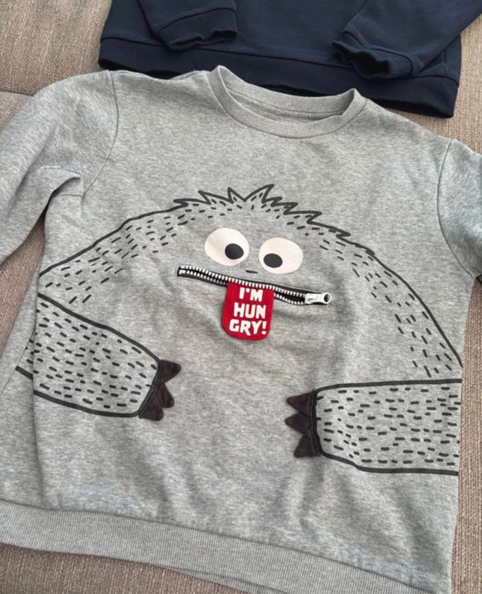 Sweat molleton lot de 2 - photo numéro 4