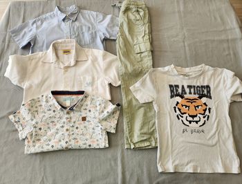Lot vêtements 5 ans garçon intersaison