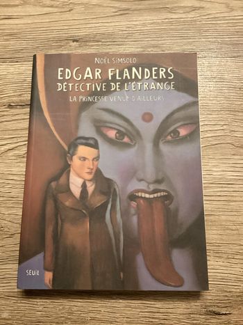 livre edgar flanders détective de l’étrange