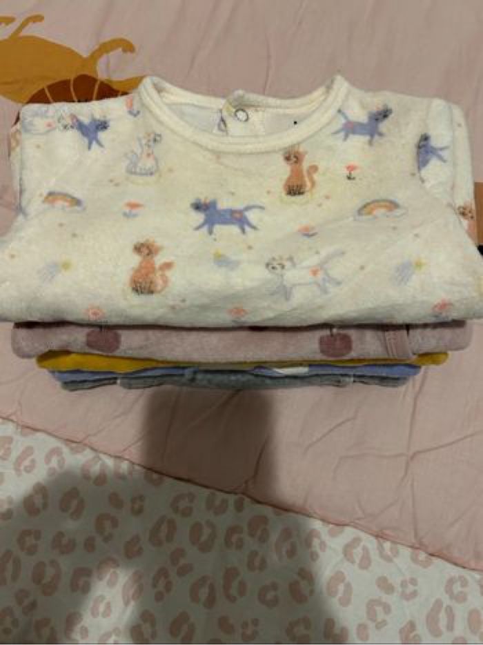 Lot de 5 pyjama bébé fille 3 MOIS