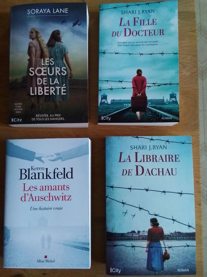 Lot de 4 magnifiques livres..