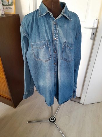 Belle chemise en jeans vintage histreet taille Xl boutons pression
