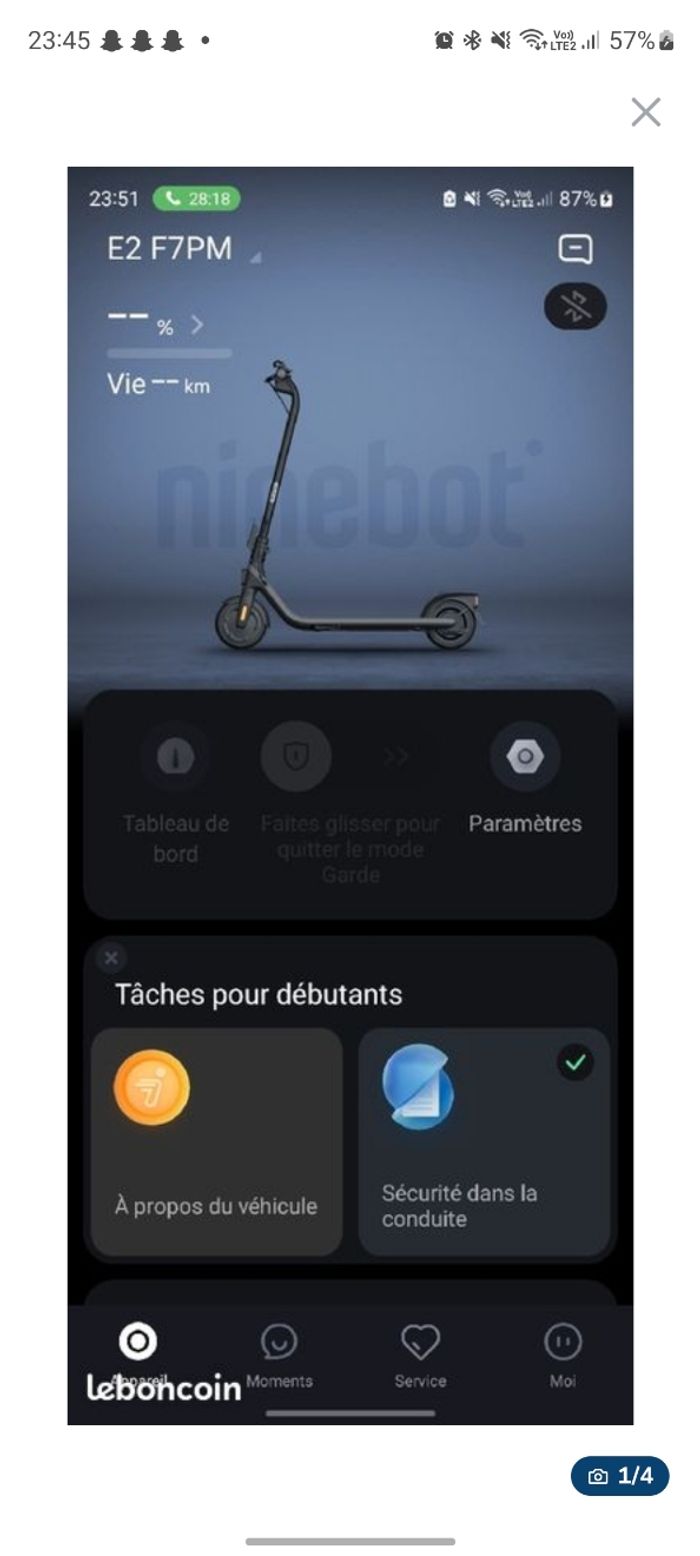 Ninebot e2 - photo numéro 5