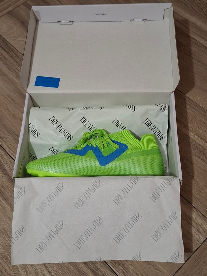 Chaussure Mixte football crampons sport vert - photo numéro 3