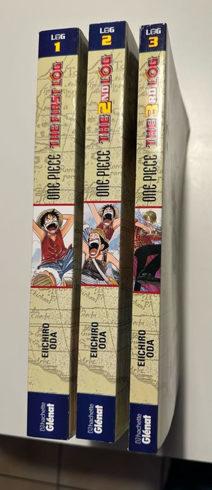 3 tomes One Piece