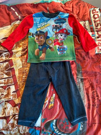 Ensemble  / Pyjama velours pat patrouille 3 ans paw patrol