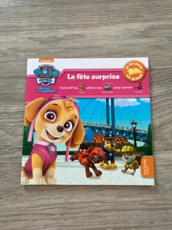 Livre pat patrouille paw patrol
