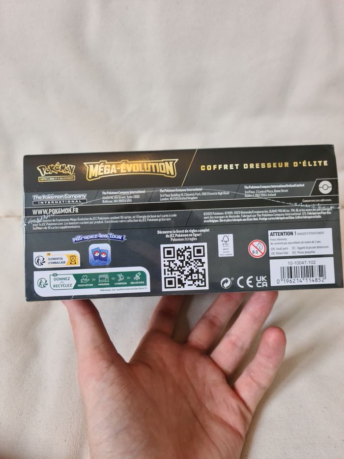ETB - Coffret Dresseur d'Élite Mega Évolution ME01 - scellé - photo numéro 6