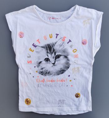 Tee-shirt MC 6 ans fille Gémo