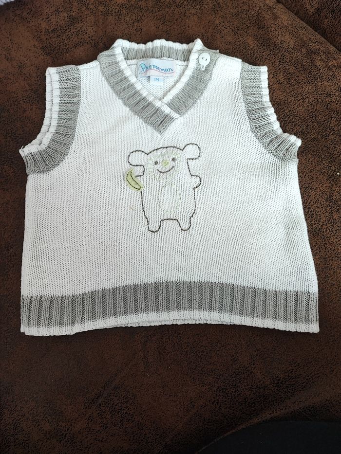 Pull sans manche