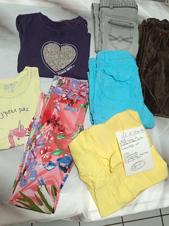 Lot vêtements⭐10-12ansfille⭐