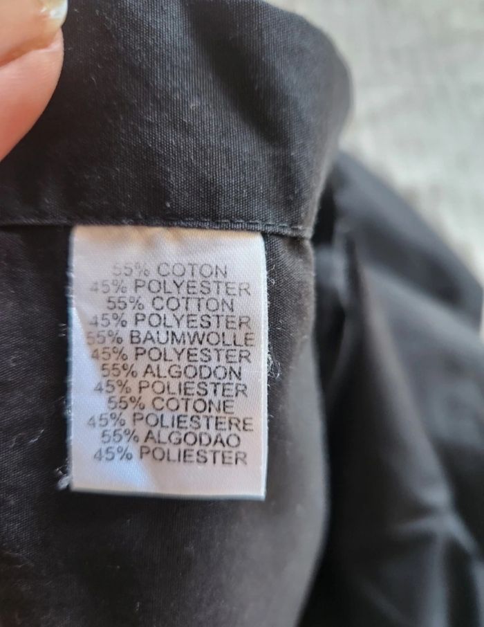 Chemise noire Yves Dorsey – Taille 44 – Très bon état - photo numéro 7