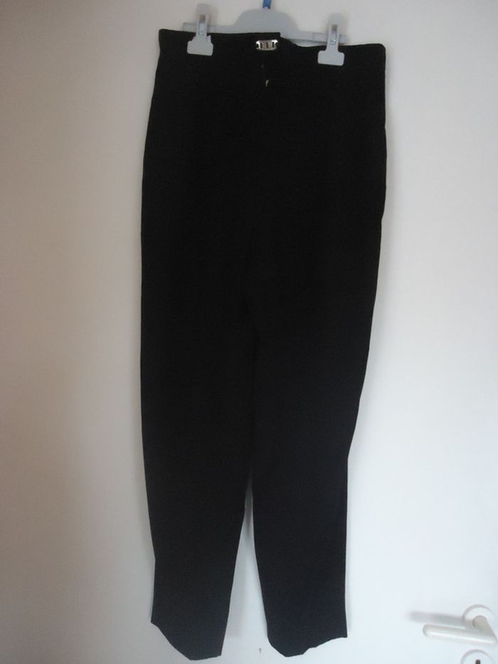 Pantalon noir femme comme neuf T36-38 soir fête chic