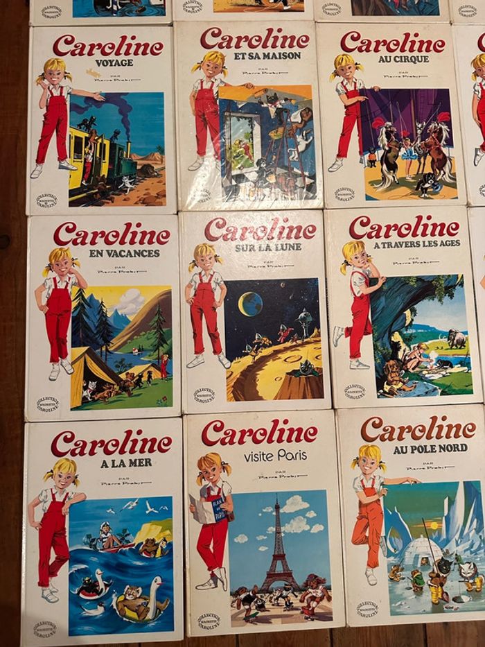 Bon état - Lot de 16 livres Caroline grands albums Hachette anciens bd - photo numéro 3